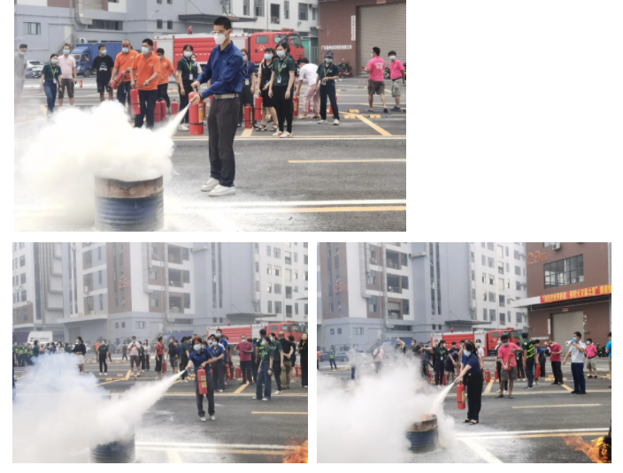雷火竞技官网医纺消防演练